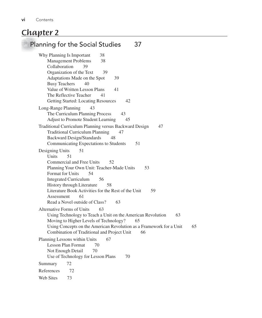 Preview page 8 of A Practical Guide to Middle and Secondary Social Studies 4th edition June Chapin