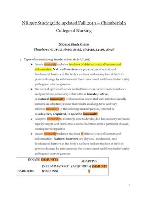 Preview of NR 507 Study guide updated | NR507 COMPLETE STUDY GUIDE LATEST