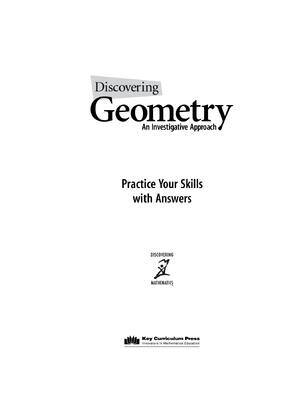 Preview of Discovering Geometry An Investigative Approach Practice Your Skills with Answers