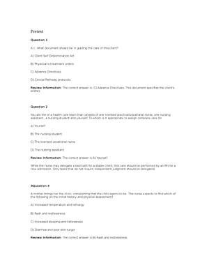 Preview of NCSBN TEST BANK - for the NCLEX-RN & NCLEX-PN Complete Questions & Answers