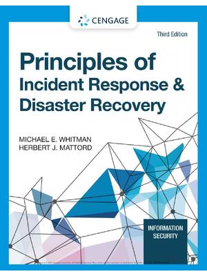 Preview of eBook Principles of Incident Response & Disaster Recovery, 3rd Edition by Michael Whitman,