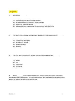 Preview of Test Bank for Human Physiology 16th edition by Stuart Ira Fox