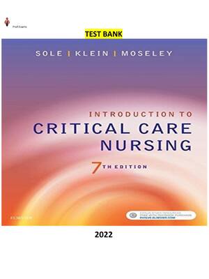 Preview of Introduction to Critical Care Nursing - 7Ed.by Mary Lou Sole , Deborah Goldenberg Klein, M