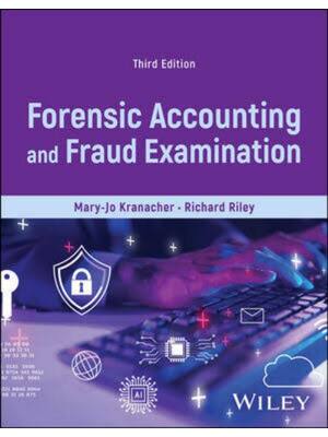 Preview of Test Bank For Forensic Accounting and Fraud Examination 3rd Editions By Mary-Jo Kranacher,