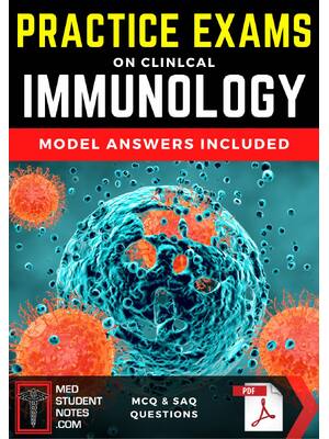 Preview of CLINICAL IMMUNOLOGY Practice Exams MCQ & SAQ For Nursing, Medical, PRE-MED, USMLE OR PA St