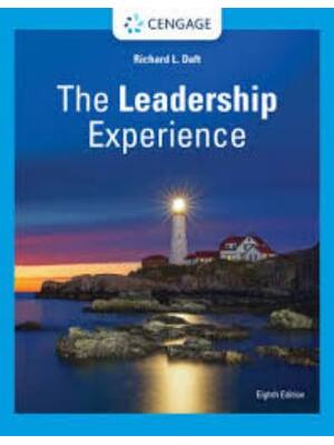 Preview of Test Bank for The Leadership Experience 8h Edition By Richard Daft (All Chapters, 100% Ori