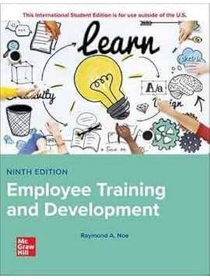 Preview of Instructor Manual with Case Answers for Employee Training & Development 9th Edition (India