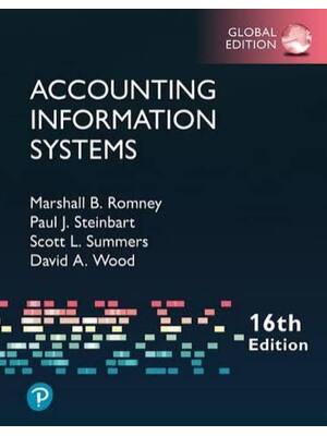 Preview of Solutions Manual for Accounting Information Systems (Global Edition) 16th Edition By Marsh
