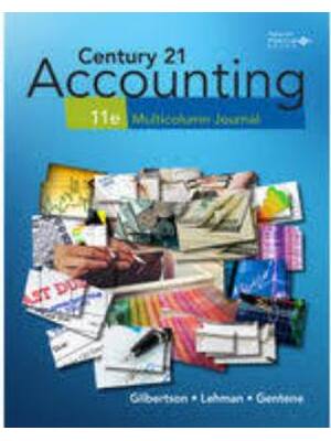 Preview of Solutions Manual for Century 21 Accounting Multicolumn Journal 11th Edition By Claudia Bie