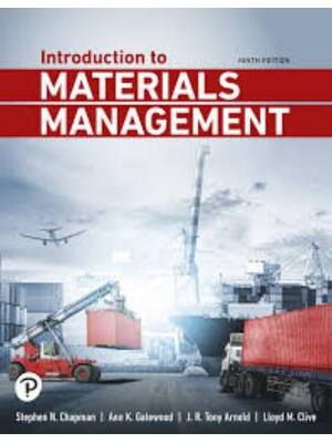 Preview of Test Bank for Introduction to Materials Management 9th Edition By Stephen Chapman, Ann Gat