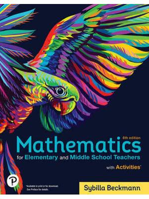 Preview of Test bank for Mathematics for Elementary and Middle School Teachers with Activities 6th Ed