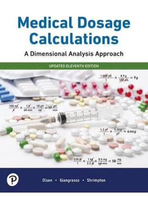 Preview of Solutions Manual for Medical Dosage Calculations A Dimensional Analysis Approach, Updated