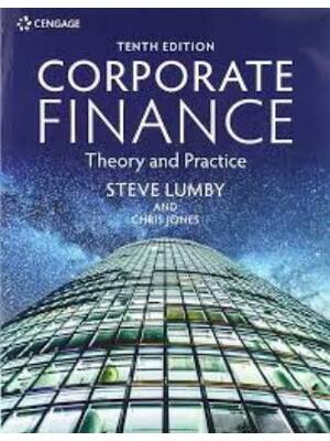 Preview of Solutions Manual For Corporate Finance Theory and Practice 10th Edition By Steve Lumby, Ch
