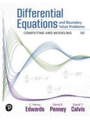 Preview of Solutions Manual For Differential Equations and Boundary Value Problems Computing and Mode