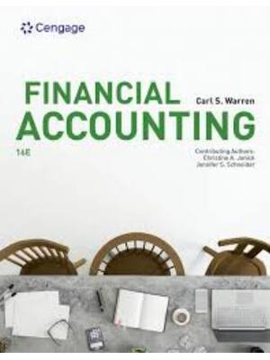Preview of Solutions Manual For Financial Accounting, 16th Edition By Carl Warren, Christine Jonick,