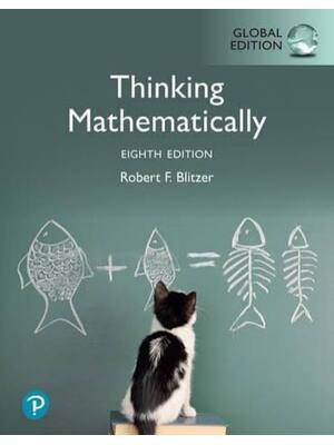 Preview of Test Bank For Thinking Mathematically 8th Global Edition By Robert Blitzer