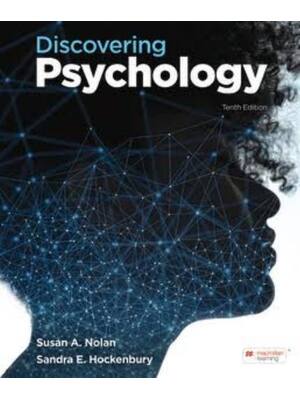Preview of Test Bank For Discovering Psychology 10th Edition By Susan Nolan, Sandra Hockenbury