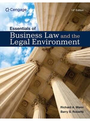 Preview of Test Bank For Essentials of Business Law and the Legal Environment 14th Edition By Richard
