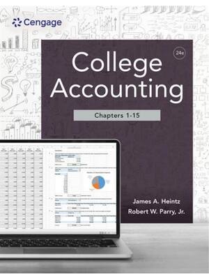 Preview of College Accounting 24th Edition By James Heintz, Robert Parry (Chapters 1-15)