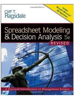 Preview of Test Bank For Spreadsheet Modeling & Decision Analysis A Practical Introduction to Managem