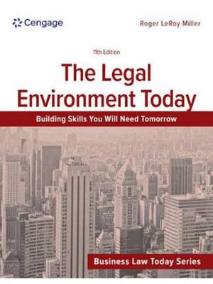 Preview of Solutions Manual For The Legal Environment Today 11th Edition By Roger LeRoy Miller