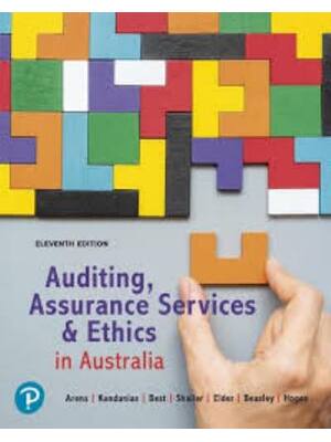 Preview of Solutions Manual For Auditing, Assurance Services and Ethics in Australia 11e Alvin Arens,