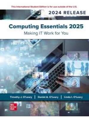 Preview of Instructor's Manual For Computing Essentials 2025 (Evergreen Release) By Timothy O'Leary,