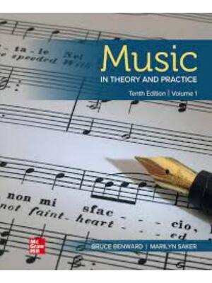 Preview of Solutions Manual For Music in Theory and Practice 10th Edition Volume 1 By Bruce Benward