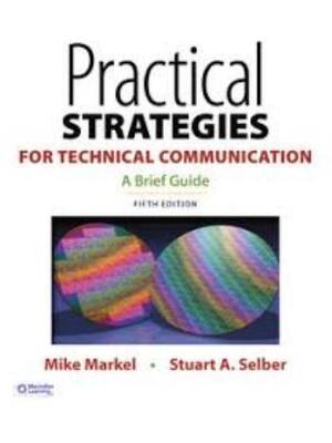 Preview of Test Bank For Practical Strategies for Technical Communication 5th Edition By Mike Markel,