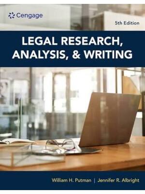 Preview of Test Bank Legal Research, Analysis, and Writing 5th Edition By William Putman, Jennifer Al