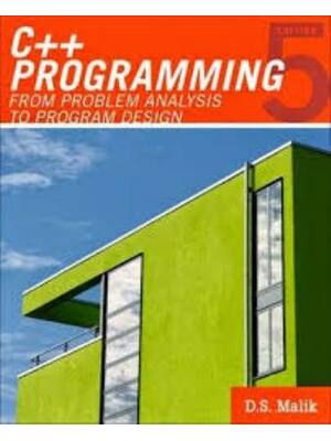 Preview of Solutions Manual C++ Programming From Problem Analysis to Program Design 5th Edition By D.