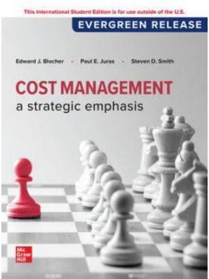Preview of Test Bank Cost Management A Strategic Emphasis 2024 (2025) Evergreen Release By Edward Blo