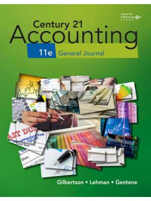 Preview of Test Bank Century 21 Accounting General Journal 11th Edition By Claudia Bienias Gilbertson