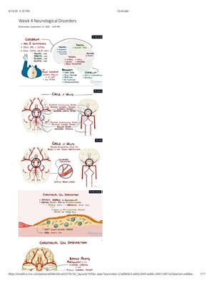 Preview image for NURS 531 Advanced Pharmacotherapeutics. Week 4 Neurological Disorders