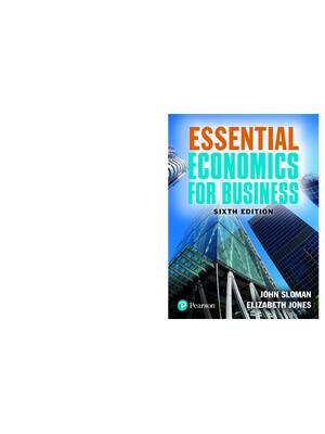 Preview image for eBook [PDF] Essential Economics for Business, 6th Edition, By John Sloman, Elizabeth Jones