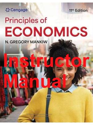 Preview of Instructor Manual for Principles of Microeconomics 11th Edition by Gregory N. Mankiw