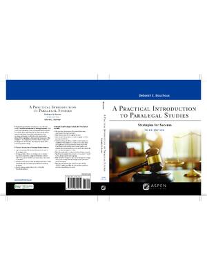 Preview of A Practical Introduction to Paralegal Studies 3rd Edition By Deborah Bouchoux eBook PDF
