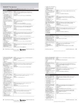 Preview of Nursing (VNSG 2410) Practice Questions & Study Guide | Score 100% | 2026 Updated Nursing i
