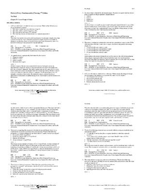 Preview of Fundamentals of Nursing (NRS 130) Practice Questions | Score 100% | 2026 Updated Nursing F