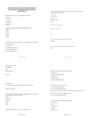 Preview of ATLS Post Test 2025–2026 Practice Questions | Score 100% | 2026 Updated Advanced Trauma Li