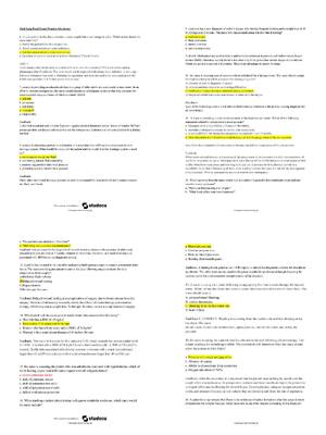 Preview of Nursing (NUR 340) Practice Questions & Study Guide | Score 100% | 2026 Updated Nursing Exa