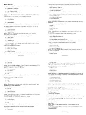 Preview of OB Peds (NUR 230) Practice Questions & Study Guide | Score 100% | 2026 Updated Maternal-Ch