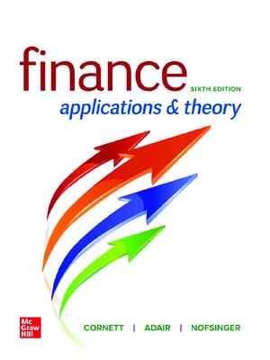 Preview of eBook PDF Finance Applications and Theory 6th Edition By Marcia Millon Cornett, Troy Adair