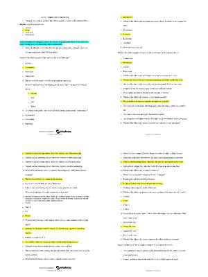 Preview of TEAS 7 English and Language Usage Study Guide | ATI TEAS 7 Exam Questions & Answers | Scor