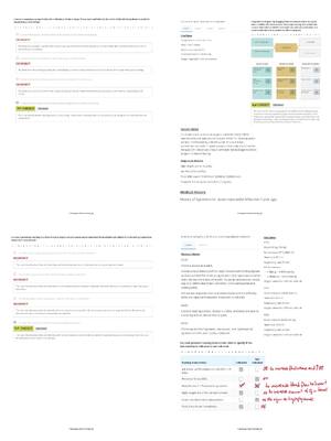 Preview of Advance Medical Surgical (NUR2212) Exam Questions and Answers | Test Bank | Score 100% | N