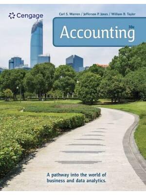 Preview of Test Bank For Accounting 30th Edition By Carl Warren, Jefferson Jones, William Tayler