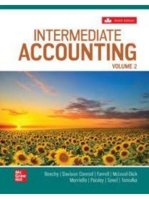 Preview of Test Bank For Intermediate Accounting (Volume 2) 9th Canadian Edition By Beechy, Conrod, F