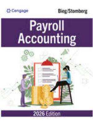 Preview of Test Bank For Payroll Accounting 2026 36th Edition By Bernard Bieg, Bridget Stomberg