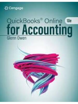 Preview of Solutions Manual For Using QuickBooks® Online for Accounting (2027) 10th Edition By Glenn