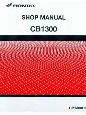 Preview of Honda CB1300 Service Workshop Repair Shop Manual CB 1300